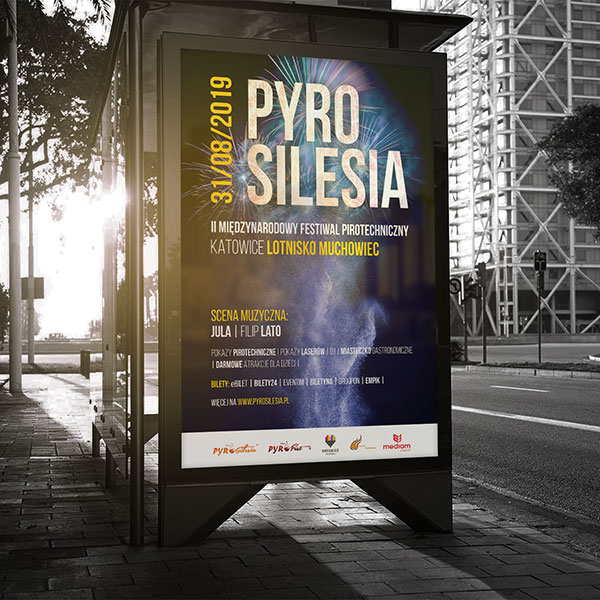 Projekt plakatu PyroSilesia.